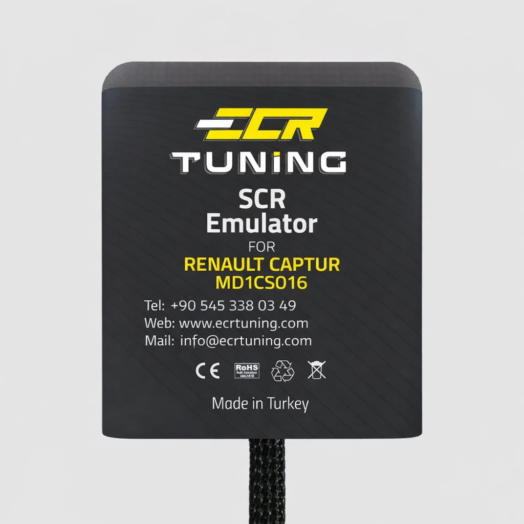 Renault Captur MD1CS016 Adblue (SCR+DPF) İptali